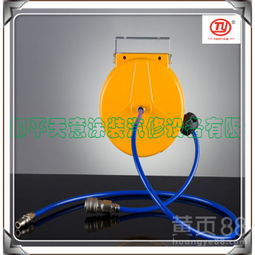 洗車設(shè)備優(yōu)勢水氣電鼓組合鼓與卷管器 汽車美容店的理想選擇